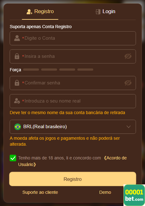 Recompensas VIP 00001bet.com